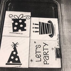 Stampin up. Let’s party 2003